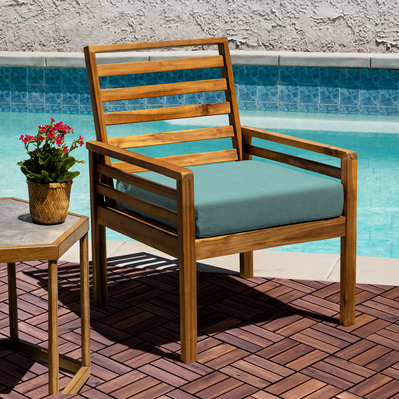 Carreau de terrasse en bois massif 12 "x 12", Brown