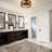 3-Light Industrial Open Cage Flush Mount Ceiling Light
