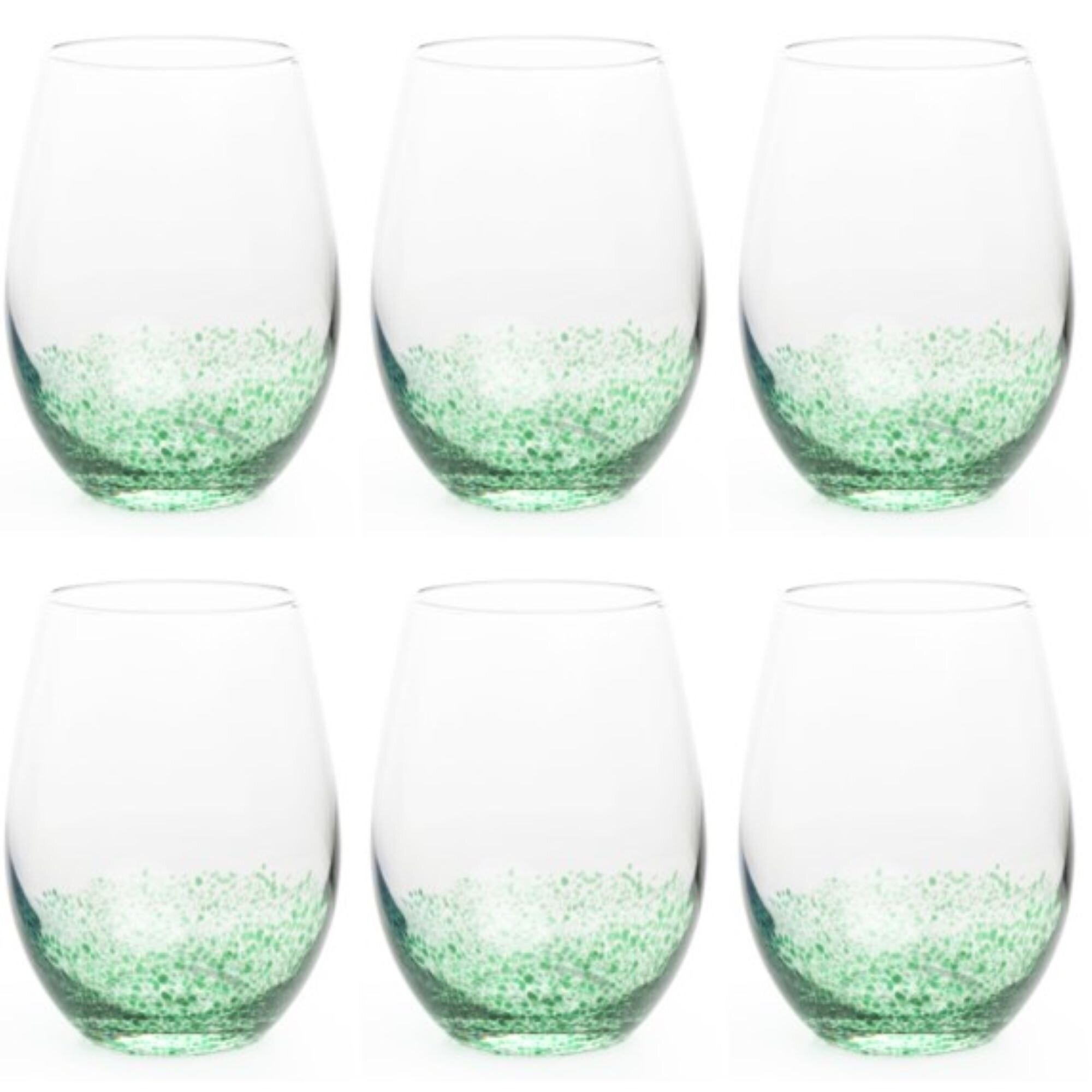 Orren Ellis Modern 6 Piece 108 oz. All Purpose Wine Glass Set