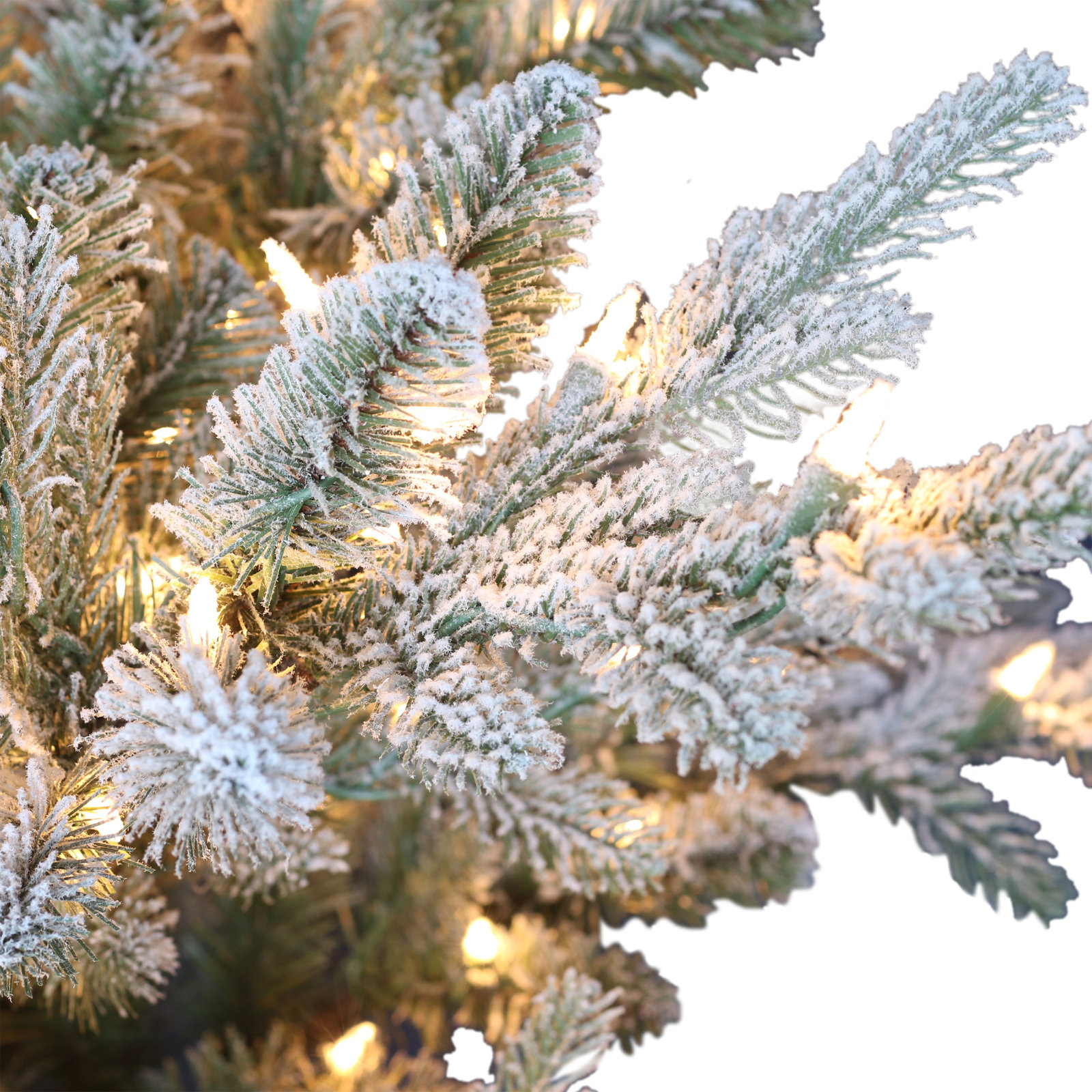 90' Lighted Artificial Spruce Christmas Tree