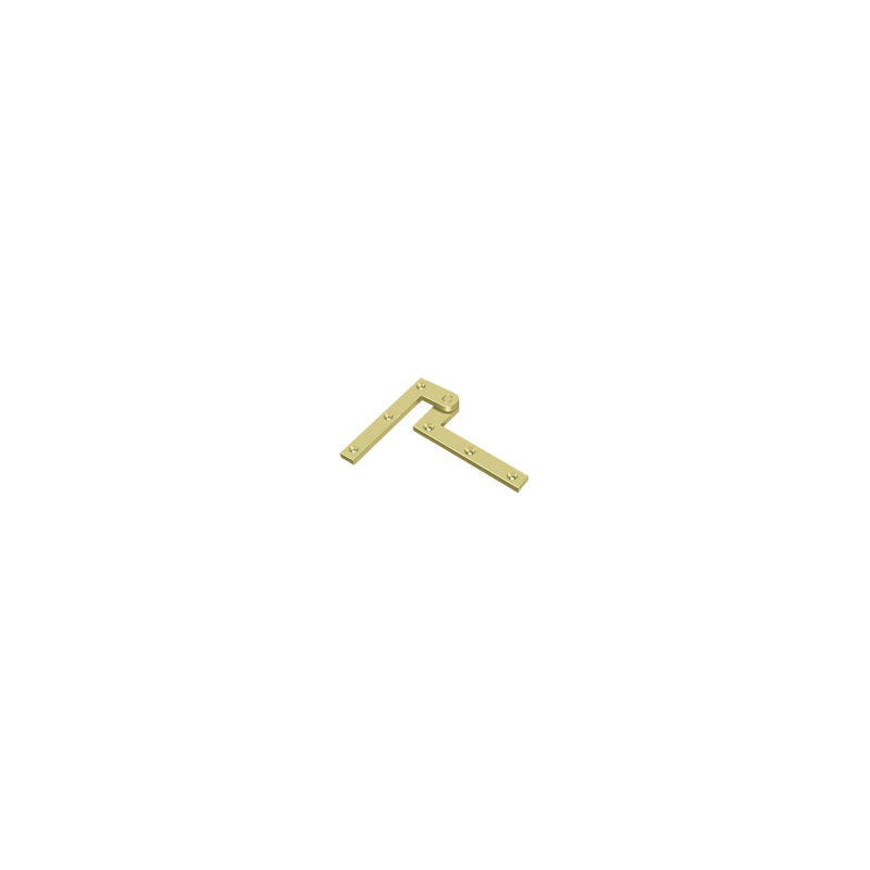 99'' x 16'' Butt Bearing Hinge, Polished Brass
