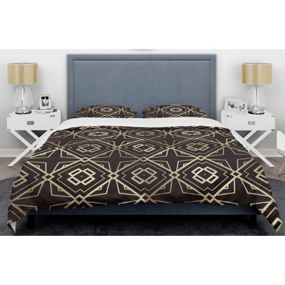 Modern & Contemporary Geometric Shapes Duvet Cover