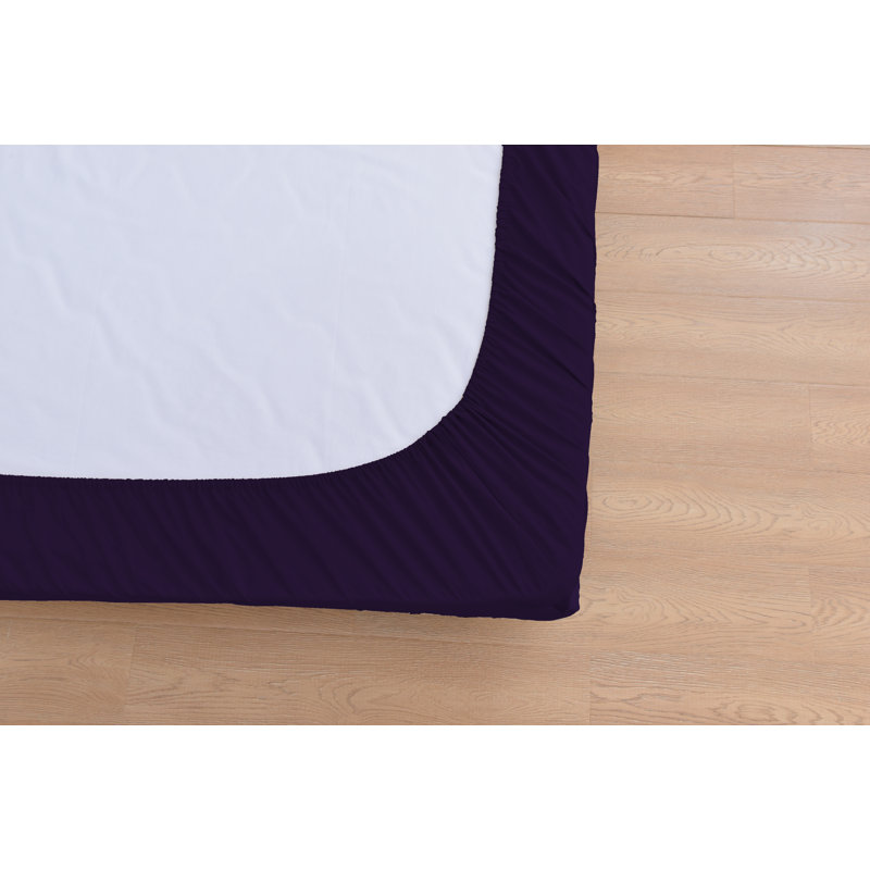 1800 Rayon from Bamboo Sheet Set, California King, Purple
