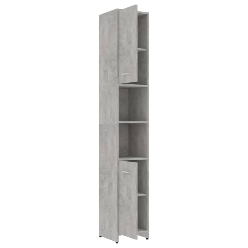 Aminu Bathroom Storage, Concrete Gray