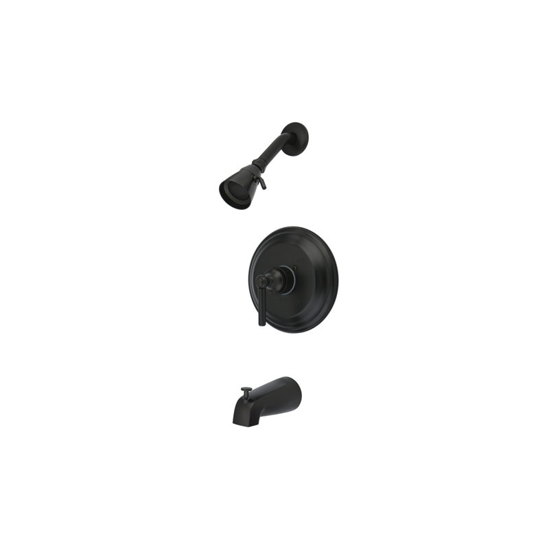 Volume Control Tub and Shower Faucet, Oil Rubbed Bronze