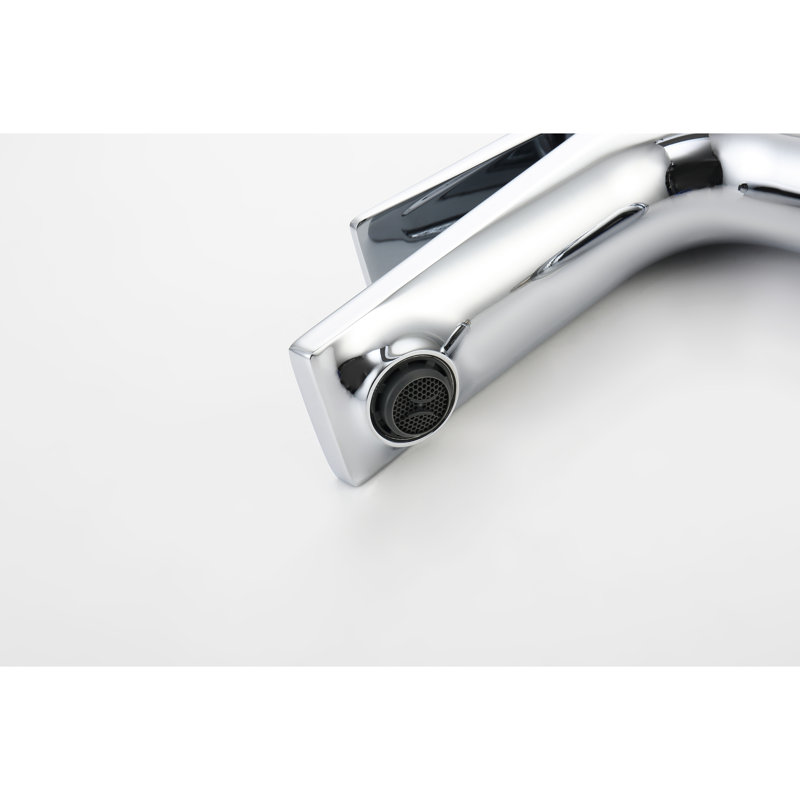 Modern Faucet For Shower - 8.11" Width, Smooth Water Flow Bathroom 5.48" Spout Reach, Width