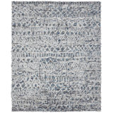 Ilanna Wool Area Rug in Blue/Gray