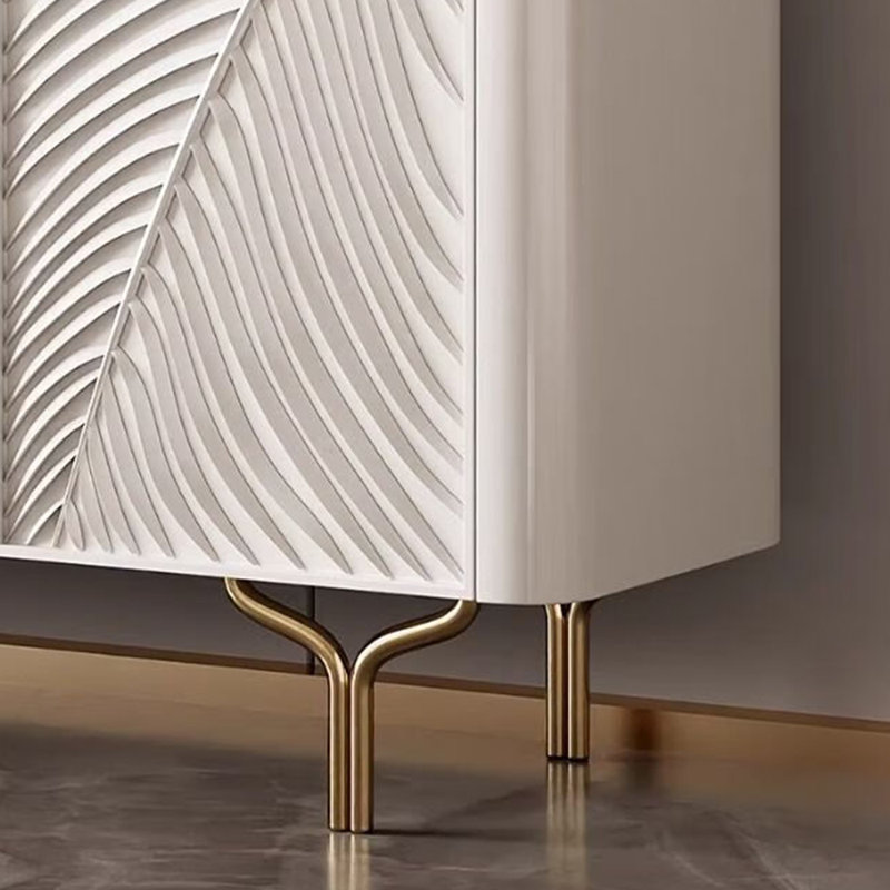 Rangement à chaussures moderne de style européen, Blanc