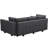 Kimbrel Small Sectional Sofa Modular U Shaped Couch 3 Seater Sectional Couch Convertible Chaise Ottoman With Storage-2088068214