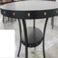Table de salle à manger ronde en bois 1pc