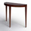 Ingrid Light Burl Console Table-1600645607