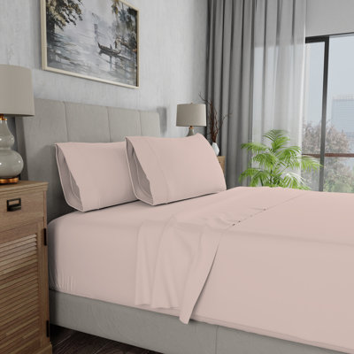 100% Cotton Lightweight Percale Weave Sheet Set