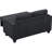 Penelopa Bujesily Chenille Double Seat Sofa Pull Out Bed Sofa Couch For Apartment-1082216489