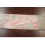 Tapis de couloir gris / rose noué à la main de conception unique 3 pi x 12 pi 1 po New Age