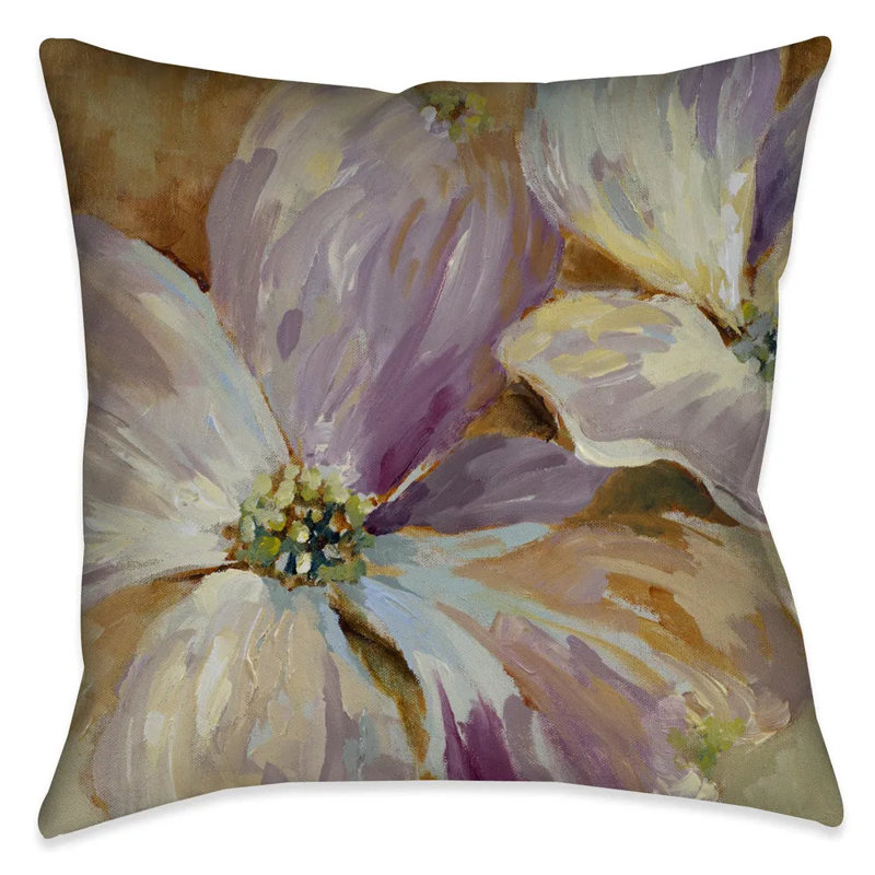 Coussin décoratif d'intérieur Flower Song I