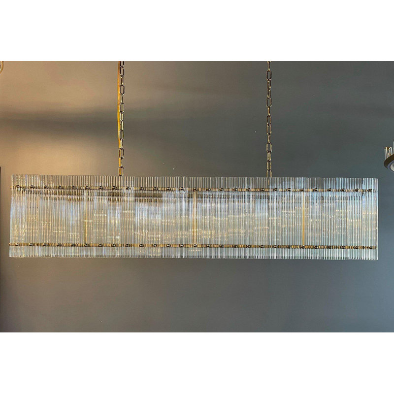 Lustre à 8 lumières Jemeisha, Noir mat