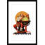 Santa at the Globe Saturday by Norman Rockwell - 1 Piece Single Picture Frame Wall Art-679737372