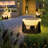 7.1'' Solar Powered Integrated LED Color Changing Outdoor Table Lamp