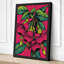 Clustered Magenta Blooms Botanical - Wrapped Canvas-1434898072-1434898079