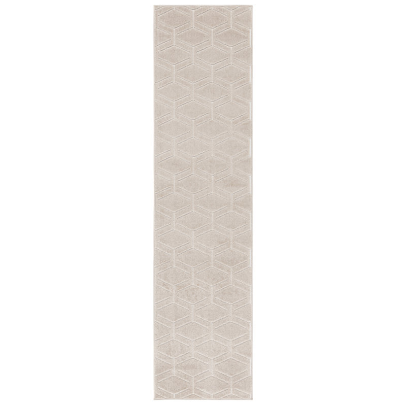 Mehinder Performance Geometric Rug, Runner 2' x 8'
