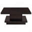 Ensemble de tables basses 3 pièces Cappuccino