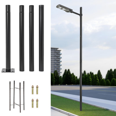 Lampadaire de poteau de lampadaire extérieur