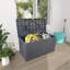 Dakota Fields Almedia 120cm W 460L Water Resistant Plastic Lockable Deck Box-921141027