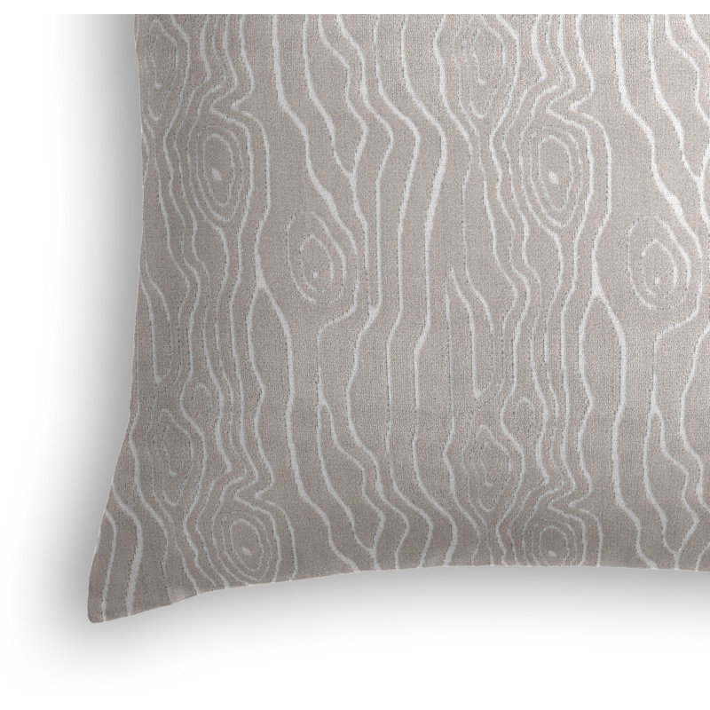 Tobi Fairley Rivers Square Pillow Cover & Insert, 16" x 16", Gray