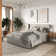 Braya Hydraulic Lift Up Storage Upholstered Platform Bed