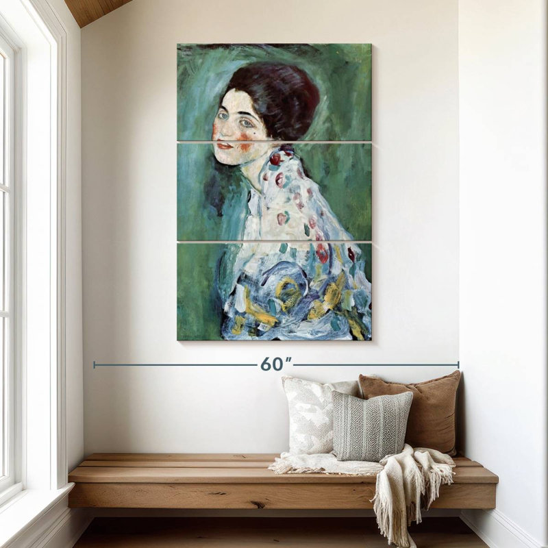 Leisha Portrait Of A Lady 1916-1917, 50" H x 32" W