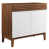 White/Walnut selected