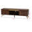Simon 2-Door Transitional Walnut Brown Finished Wood TV Stand, 60.8'' W X 15.45'' D X 18.35'' H