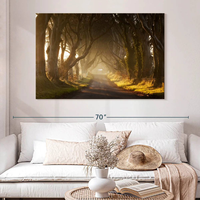 Mehar Pathway to the Woods, H 34 po x l 51 po