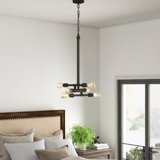 Tayla 6 - Light Dimmable Sputnik Novelty Chandelier