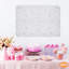 Panneau mural rose artificiel