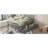 Wooden platform bed with side guards and two storage drawers-1090753371-1090753368