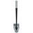 Bath Bliss Contoured Toilet Brush In Black