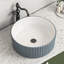 Lavabo vasque rond 15,7 "en porcelaine ELLAI