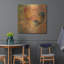  «Coq Motifs 2» par Art Licensing Studio, art mural en métal, 36 po x 36 po