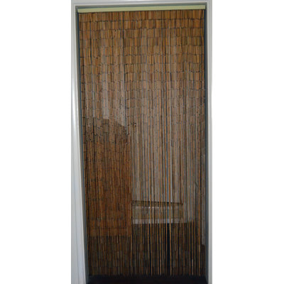 Whobrey Bamboo Curtain Single Panel
