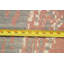 Tapis de couloir gris / rose noué à la main de conception unique 3 pi x 12 pi 1 po New Age