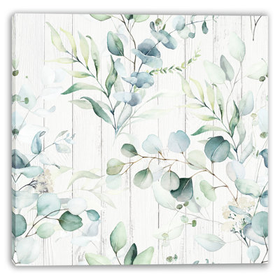 Botanical Breeze – Wrapped Canvas Wall Art