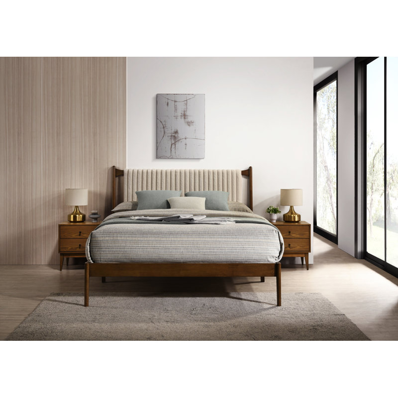 Ava Wooden Platform Bed