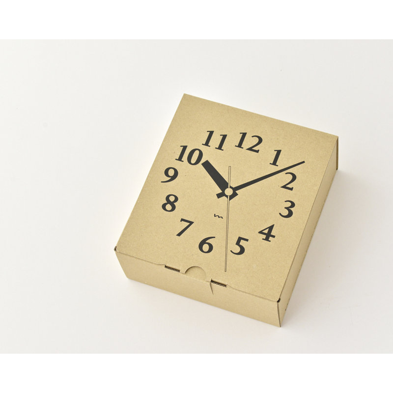 M Clock, White