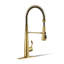 Kohler Simplice Single Handle Semi-Professional Pre-Rinse Kitchen Sink Faucet with Three-Function Pull Down Sprayer-972708879