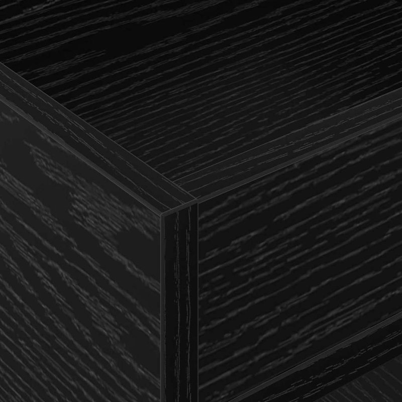 End Table, Black Oak