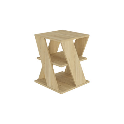 Cateline Side Table with Storage