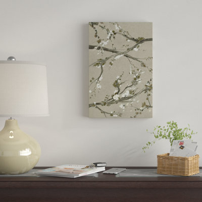 «Neutral Cherry Blossoms I», reproduction sur toile