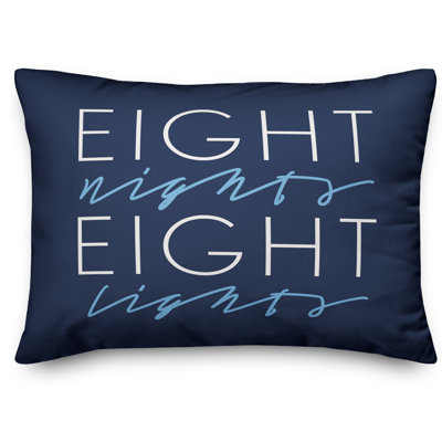  Coussin lombaire Eight Nights Eight Lights