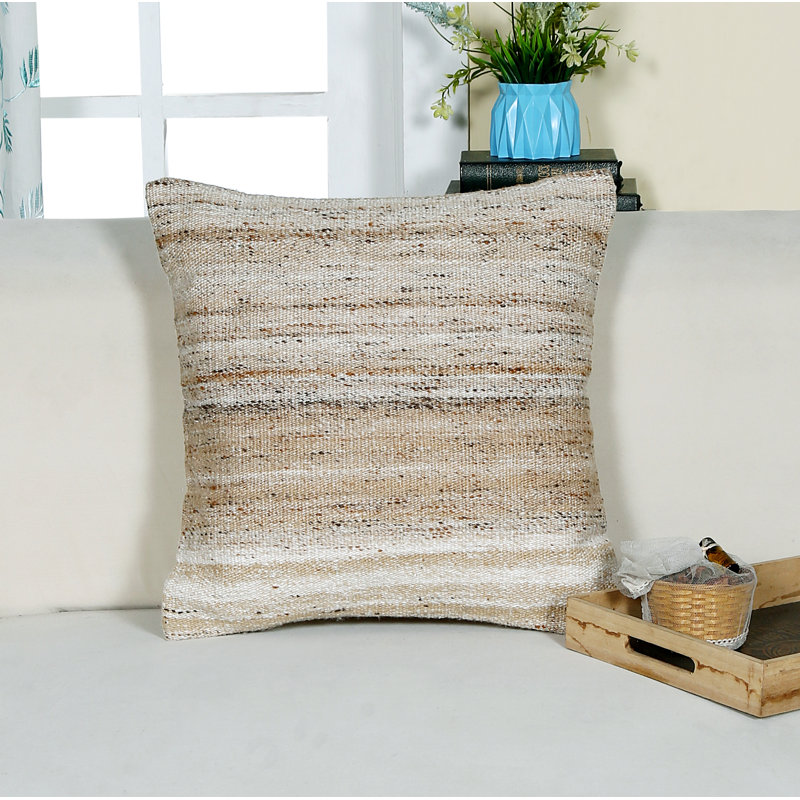 Throw Pillow, Oatmeal